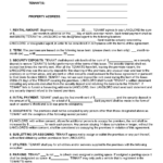 Car Residential Lease Agreement Printable Form Templates And Letter