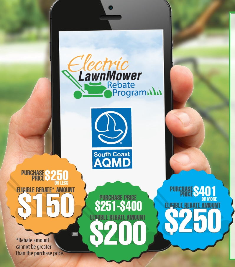 Mow Down Air Pollution Electric Lawnmower Rebates Available 