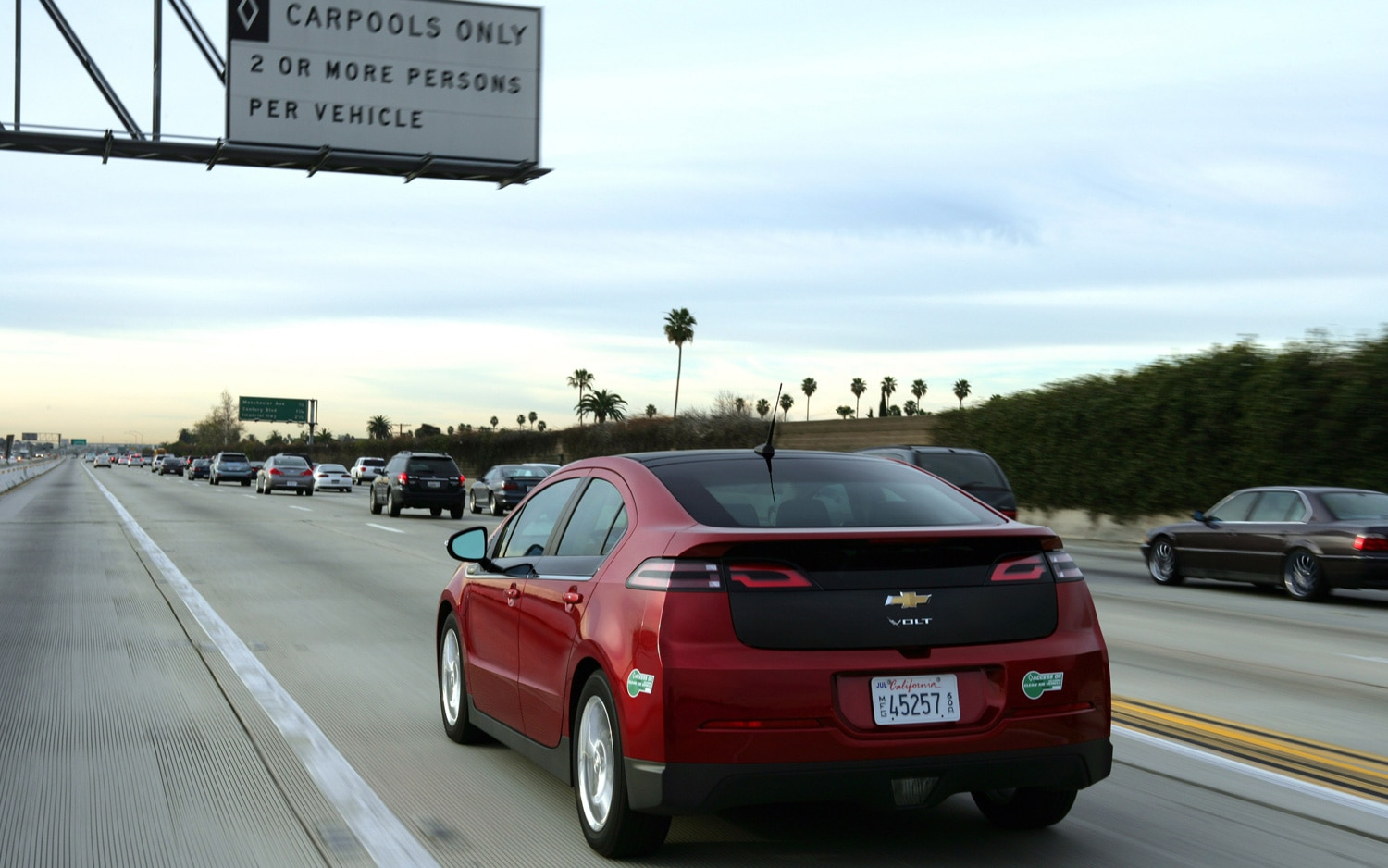 New 2012 Chevrolet Volt Package Allows Carpool Lane Access 1500 