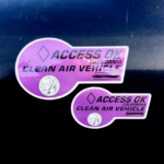 PURPLE Carpool Sticker Hov Novelty For Laptop NEW 2020 EBay