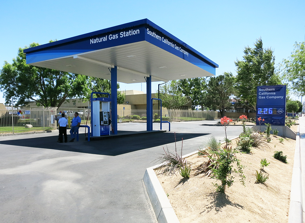 Southern California Gas Company CNG Station Architecture Engineering 