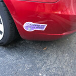 Tesla Model 3 Carpool Sticker California