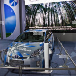 Toyota Prius Plug in Hybrid Concept At The 2009 LA Auto Show In The