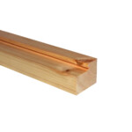 Window Frame Single Rebate 70mm X 57mm