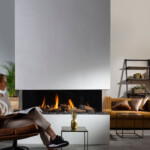 A Unique Gas Fireplace With An Award winning Burner System Creates A