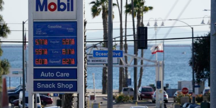 As Gas Prices Continue To Break Records In California Democratic 