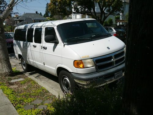 Buy Used 2002 Dodge CNG Ram 2500 Van CA HOV Sticker In Berkeley 