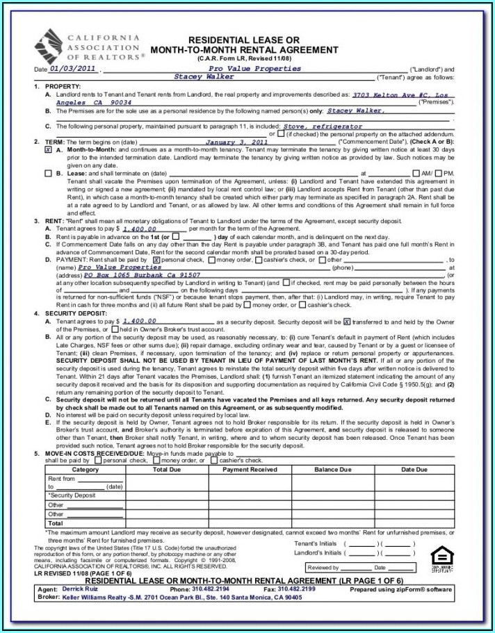 California 60 Day Notice To Increase Rent Form Form Resume Examples 