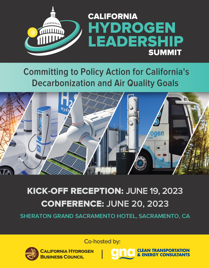 California Hydrogen Leadership Summit Hydrogen Fuel Cell Partnership