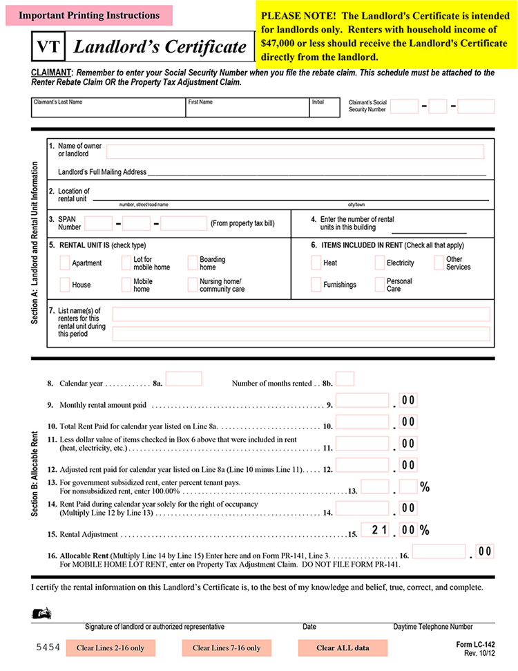 California Renters Rebate Form RentersRebate