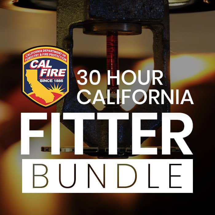 California Sprinkler Fitter 30 Hour Bundle ETI Continuing Education