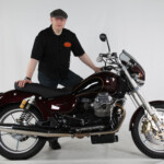 Doc Jensen With Moto Guzzi California EV Custom Www doc jensen de