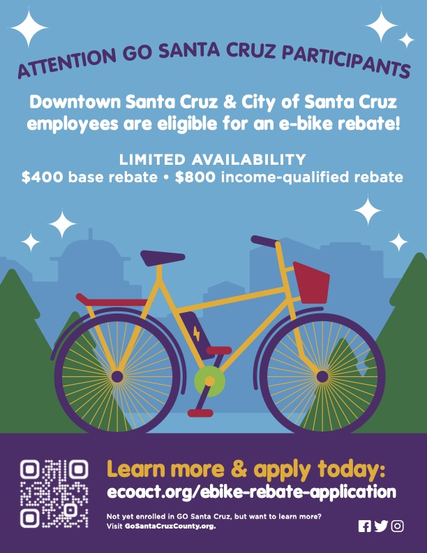 E bike Rebates Available For Downtown Santa Cruz Employees GO Santa 