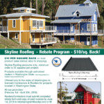 Limited Metal Roofing Rebate Program Make The Switch To Metal Metal