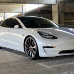 Lowered Tesla Model 3 PUP With Ceramic And PPF Tesla Model 3 Wiki