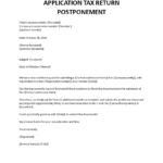 Professional Tax Registration Request Letter Format