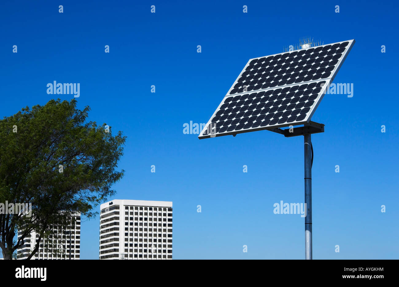 Solar Panel Southern California Stockfotografie Alamy