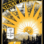 Sunny California Refrigerator Magnet FREE US By LABELSTONE 5 00