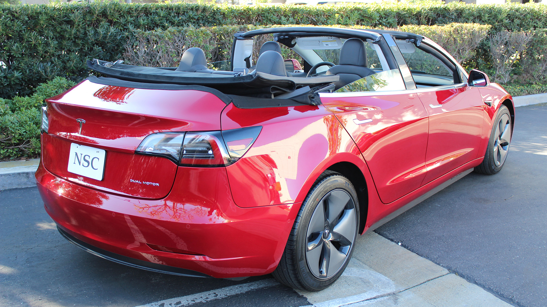 Tesla Model 3 Convertible Conversion Enters The Fray