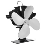 Yl901 4 Leaves Eco Heat Powered Wood Stove Fan For Gas pellet log wood